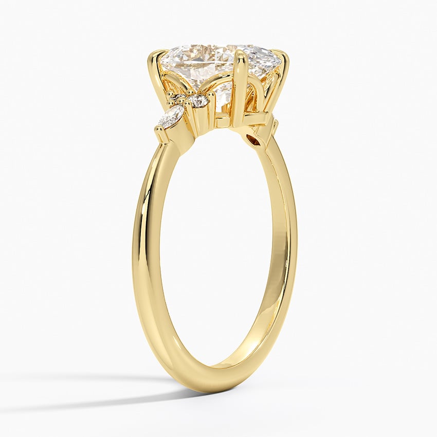 Nadia Diamond Ring in 18K Yellow Gold